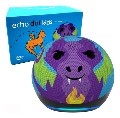 Echo Dot Kids 5.ª Gn Para Niños Control Parental Dragon