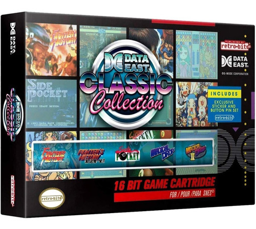 Data East Classic Collection Cartucho Nintendo Super Nes