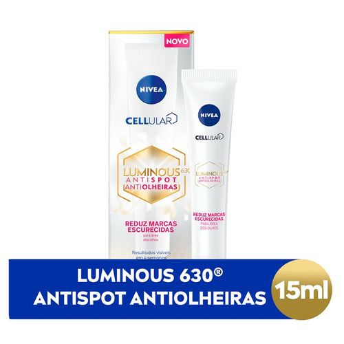 Creme Cellular Luminous 630 Antispot Antiolheiras 15ml Nivea