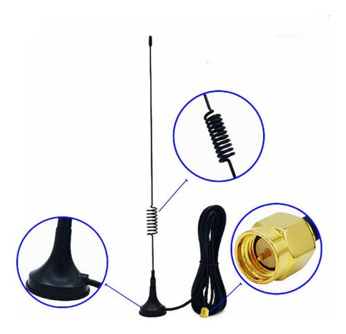 Antena Gsm Para Equipos Rtu-5024 O Rtu-5034 (optimiza Señal)