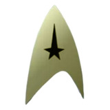 Pin Star Trek Tos Spock Kirk Metal Plateado