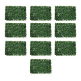 Pack 12 Pasto Palmeta Estilo Trébol Sintético 60x40 Alfombra