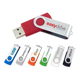 Memorias Usb 8gb Kit 100 Pz Giratoria Ld101 + Grabado