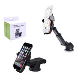 Soporte Para Celular Auto Vidrio Y Tablero Brazo Largo