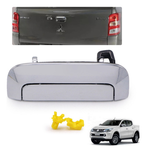 Manilla Portalon Pickup Mitsubishi L200 Cromada