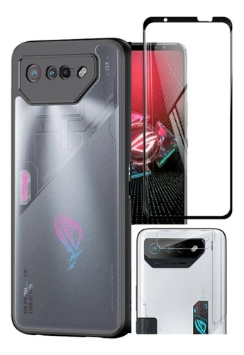 Case Soft Premium + Películas - Kit P/ Asus Rog Phone 7/7 D