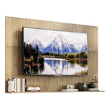 Painel Tv 65 Com Prateleira Amsterdã Up Multimóveis V3641 Cor Rustic