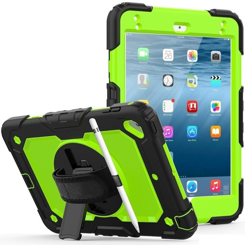 Funda Protector Uso Rudo + Correa Para iPad Mini 5 Mini 4 