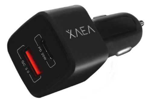 Cargador Auto Usb C Y Usb Carga Rápida Xaea Mod 38