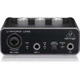 Interfaz De Audio 1x Xlr Trs 1x 1 4 2x Rca Usb Negro 1 ...