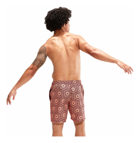 Pantaloneta Printed Leisure 18 Pulgadas Naranja-l Speedo