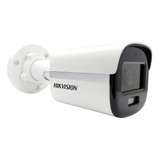 Cámara Hikvision Bullet 3k Colorvu 2.8mm Luz Blanca 20mt Ip67 Dwdr