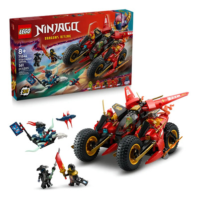 Lego® Ninjago® Vehículo De Combate Ninja Set 3 En 1 71844 561 Kai Wyldfyre Frak Cole | Envío gratis