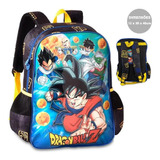 Mochila Costas Dragon Preta Estampada Clio Dz3586j