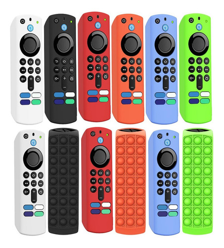 Capa Silicone P/ Controle Amazon Fire Stick 2º/3º/4k Pop It