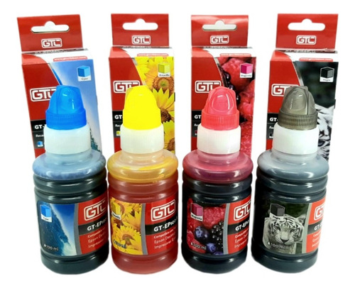 4 Tinta Generica Para Canon Gi190 Pixma G3110 Pico Especial 