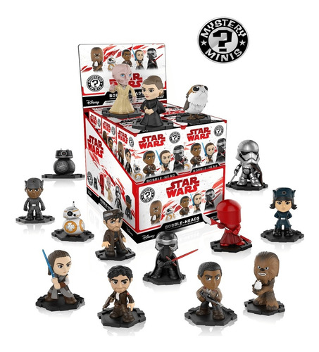 Mini Funko Mistery Star Wars The Last Jedi: Figura Misterios