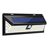 Foco Solar 120led Exterior Tenue/sensor/luz Full