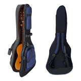 Capa Violão Clássico Forro Pelúcia Bag Semi Case Premium Cor