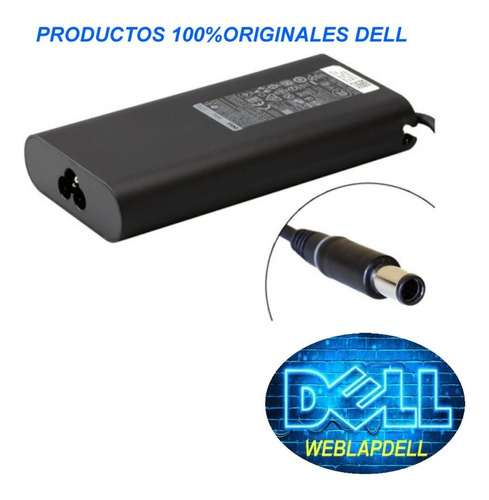 Cargador Dell Inspiron   90w Original Punta Gruesa Facturado