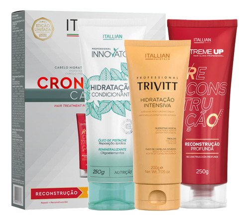 Kit Cronograma Capilar 3 Produtos | Itallian Hairtech