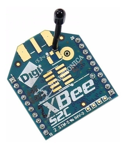 Modulo Xbee Zigbee S2c 8dbm Xb24cz7wit-004