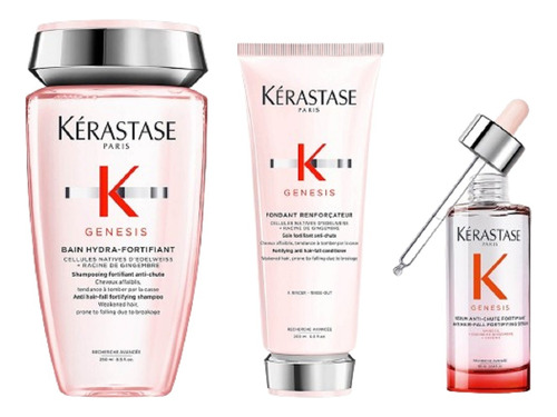 Kerastase Genesis Shampoo 250 + Fondant 200 + Serum 90ml