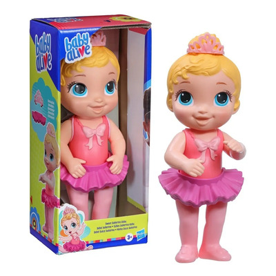 Muñeca Baby Alive Dulce Bailarina Rosa Cabello Rubio 26,5 Cm | Envío gratis