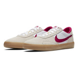 Tenis De Skateboarding Nike Sb Heritage Vulc Blanco/rojo Color Blanco Cumbre/blanco/marrón Claro Goma Talla 27 Mx