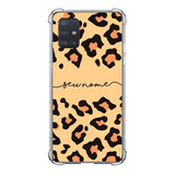 Capa Capinha Animal Print Personalizada  C/ Seu Nome 