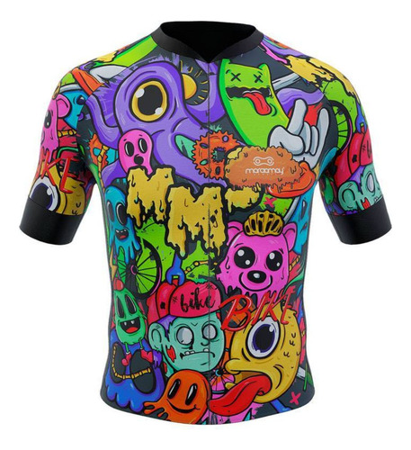 Camisa Ciclismo Masculina Marcio May Sport Monstros Mtb Top