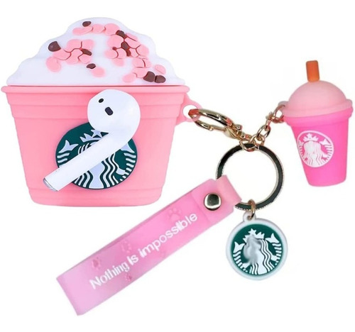 Funda So Rudo Estilo Starbucks Compatible Con AirPods