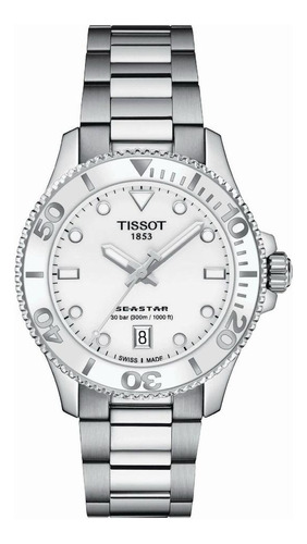 Relojs Tissot Seastar Dama T1202101101100,agente Oficial 