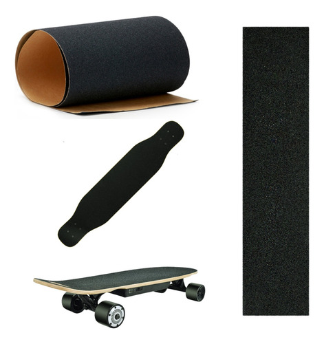 Lija Skate Grano Fino Adhesiva Laminates Patinetas 32x9¨