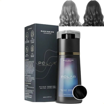 I Polar Hair Care - ¡champú Para Teñir Cabello Negro! O