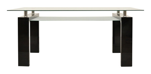 Mesa De Comedor Modelo Lounna Vidrio Templado 160x90