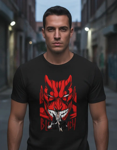 Playera Anime Bleach Shunsui Kyoraku N01 A2