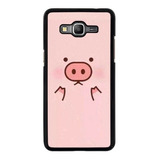 Funda Protector Para Samsung Galaxy Cerdito Rosita Moda 1