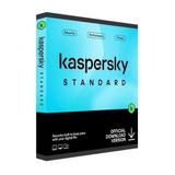 Licencia Kaspersky Standar 3 Dispositivos Por 1 Años Base