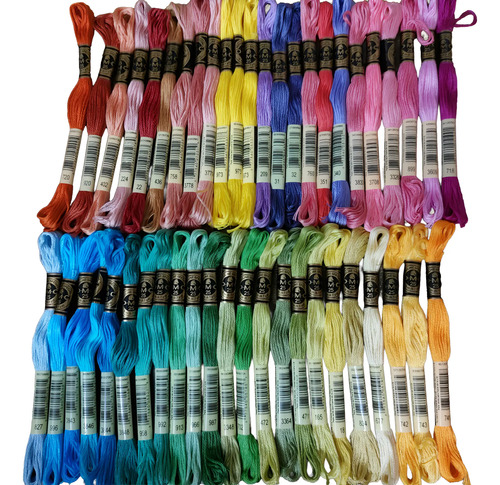 48 Hilos Dmc Para Bordar -originales- Colores A Escoger | Envío gratis