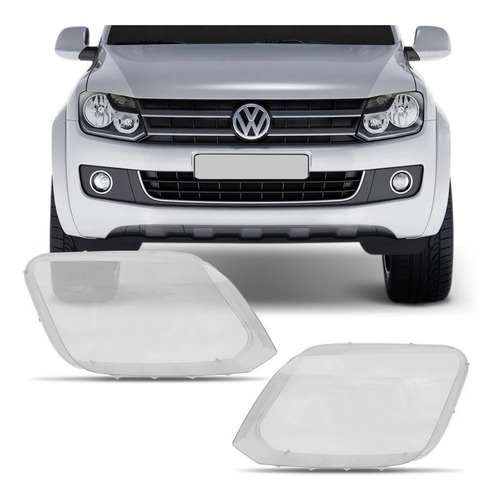 Juego Lentes Acrilico Optica Para Vw Amarok 2010 Al 2016