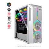 Chasis Gamer Blaco Zero 5 Cooler M Atx / Atx / Itx Color Blanco