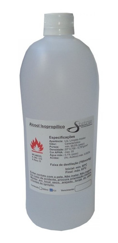Alcool Isopropilico Para Limpeza De Placas Isolts 1 Litro