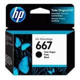 Cartucho Original Hp 667 Negro 3ym79al P/ 1275 2775 2375