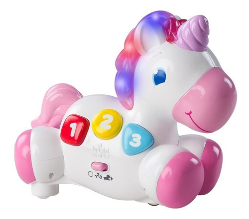 Unicornio Infantil Con Luces Y Sonidos, Divertidos Comienzos Brillantes