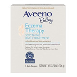 Aveeno Bebé Sin Fragancia Baño Relajante Tratamiento Paqu.