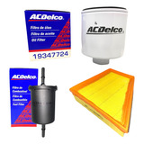 Kit Filtro Aceite Aire Nafta Gol Trend 1.6 Original Acdelco