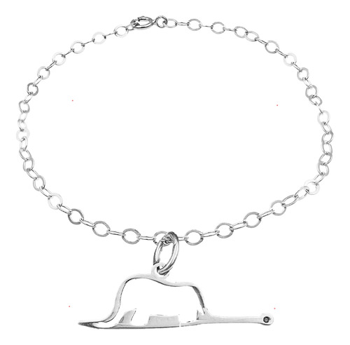 Pulsera Elefante Principito Plata 925 Con Envio