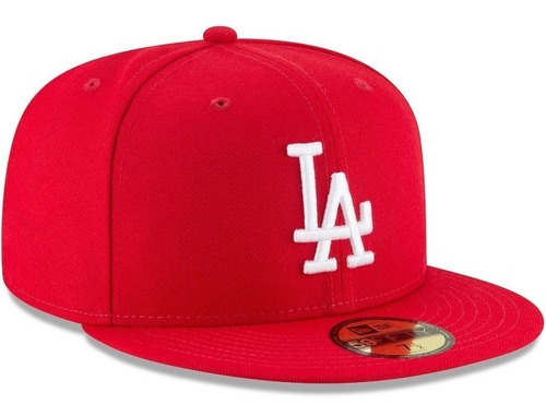 Gorra New Era Los Angeles Dodgers 59fifty Rojo 100% Original