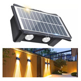 Lámpara De Pared Solar, Luz Fría, Luz Cálida, 1,5 W